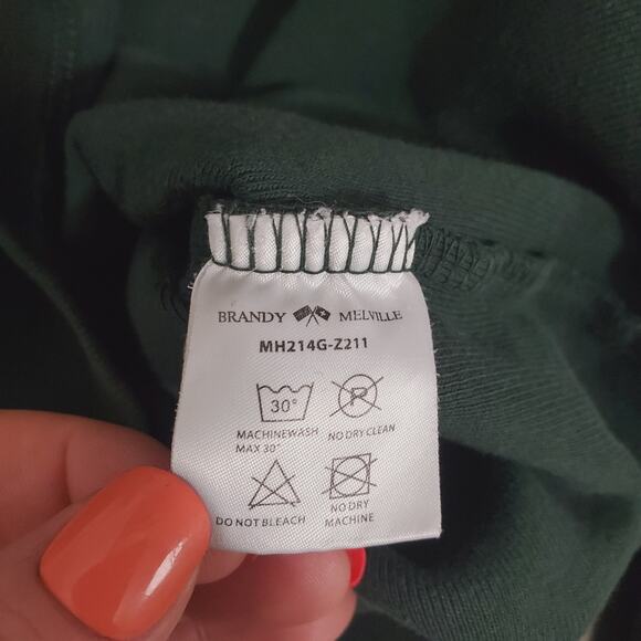 Brandy Melville | Caroline Button Up Collared Knit Top - Picture 7 of 7